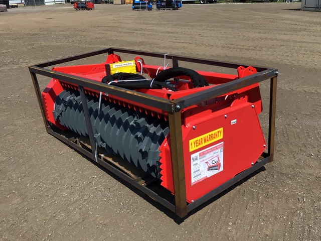Raytree RMBD72 72" Skid Steer Drum Mulcher - Unused