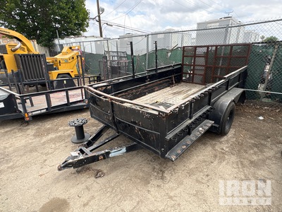 2013 SD Custom 12 ft T/A Utility Trailer