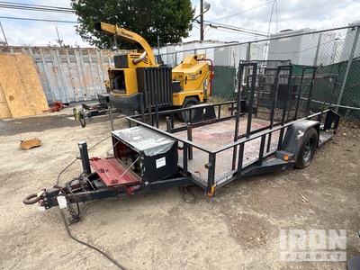 2013 Millerbilt 12 ft S/A Utility Trailer