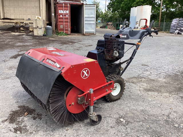 2015 Exmark  Walk Behind Self-Propelled Broom