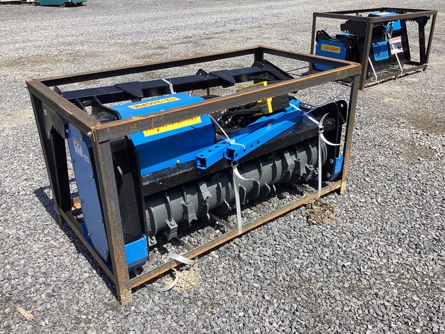 Raytree RMBD50 50" Skid Steer Low Flow Drum Mulcher - Unused