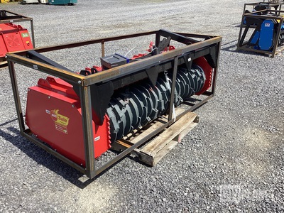 Raytree RMBD72S 72" Skid Steer Drum Mulcher - Unused