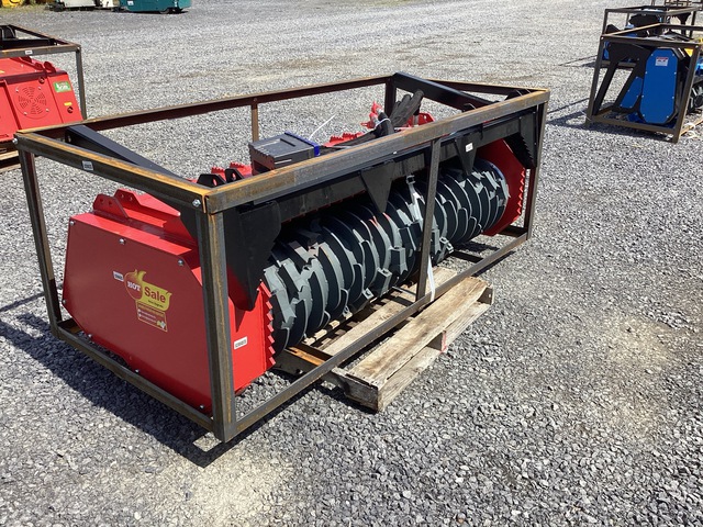 Raytree RMBD72S 72" Skid Steer Drum Mulcher - Unused