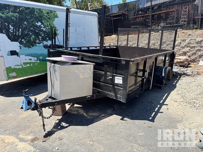 2008 SD 10 ft S/A Utility Trailer