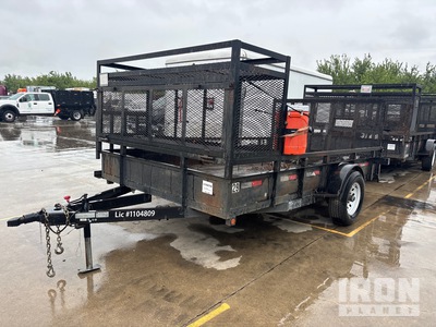 2013 R&J  12 ft S/A Landscape Trailer