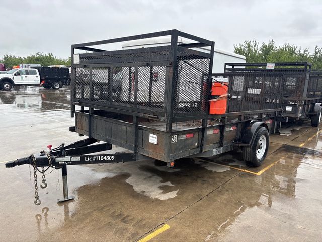 2013 R&J 12 ft S/A Landscape Trailer 2013 R&J 12 ft S/A Landscape Trailer
