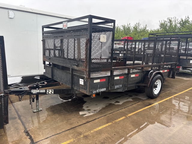 2012 R&J 12 ft S/A Landscape Trailer 2012 R&J 12 ft S/A Landscape Trailer