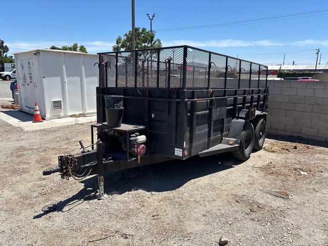 2009 Marksman 14 ft T/A Dump Utility Trailer 2009 Marksman 14 ft T/A Dump Utility Trailer