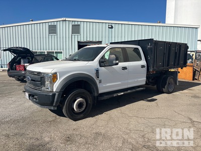 2017 Ford F-450 XL 4x2 Crew Cab Dump Truck
