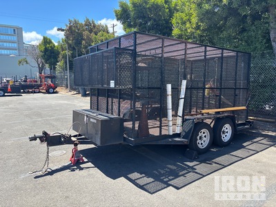 2004 Marksman 12 ft T/A Landscape Trailer