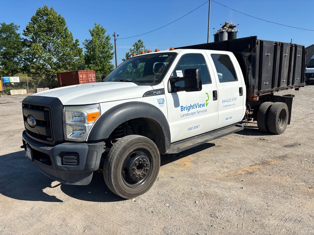 2016 Ford F-450 XL 4x2 Flatbed Dump Truck