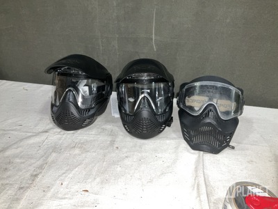 (172) Assorted Paintball Goggles