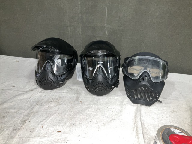 (172) Assorted Paintball Goggles