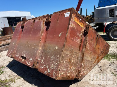 10 ft 10 x 10 x 5 P1- Brake End Barge