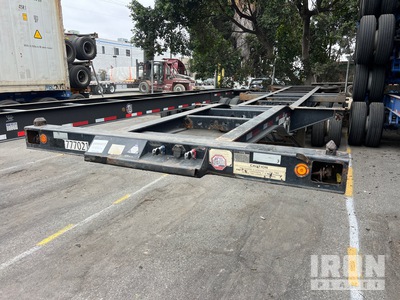 2014 Cheetah 33 ft Tri/A 12-Pin 20/40 Combo Chassis Container Trailer