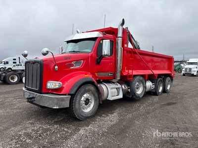 2019 Peterbilt 567 8x4 Tri/A Dump Truck