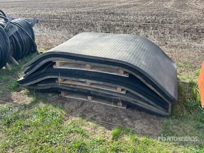 Quantity of (9) Heavy Duty Rubber Mats