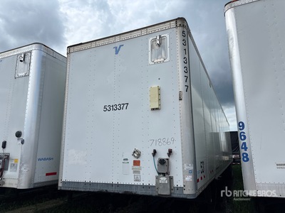 2013 Vanguard 53 ft x 102 in T/A Geschlossene Anhänger