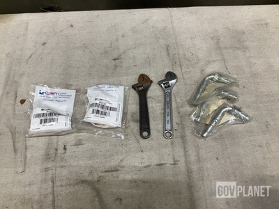 (197) Connector Adapters, (9) Tube Elbows, (146) Wrenches & Assorted Items