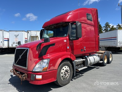 2014 Volvo VNL670 6x4 Sleeper Truck Tractor