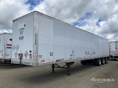 2011 Wabash 53 ft x 102 in Tri/A Van Trailer