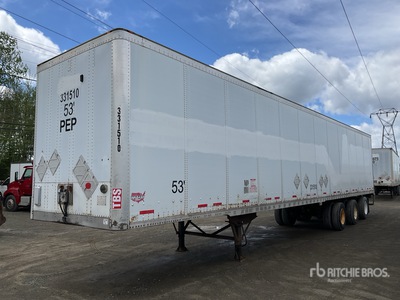 2011 Wabash 53 ft Tri/A Van Trailer