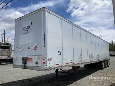 2008 Wabash 53 ft Tri/A Van Trailer
