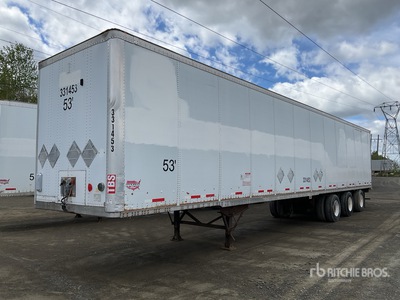 2009 Wabash 53 ft x 102 in Tri/A Van Trailer