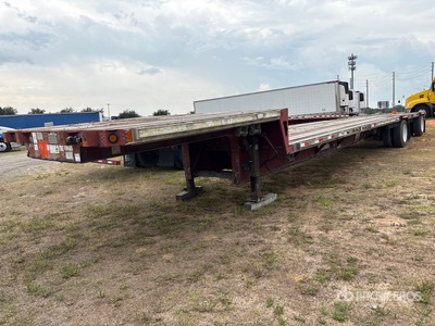 2007 Fontaine IDFT-6-8048WSAWK 49 ft T/A Single Drop Step Deck Trailer
