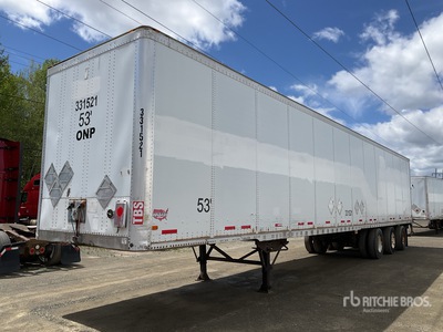 2011 Wabash 53 ft Tri/A Van Trailer