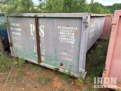 12 ft 6 in 15 cyd Roll-Off Container