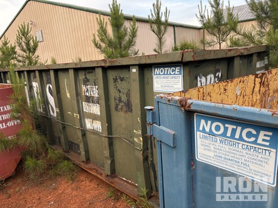22 ft 30 cyd Roll-Off Container