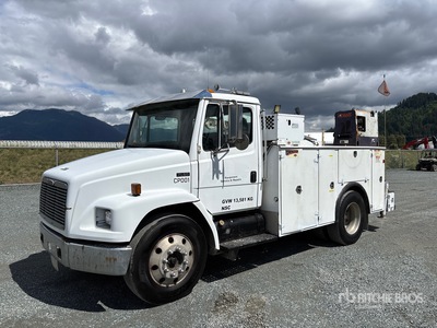 2000 Freightliner FL 60 4x2 شاحنة خدمة