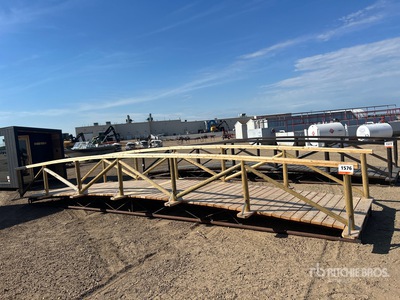 8 ft x 30 ft Arch Bridge