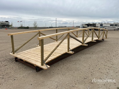 8 ft x 30 ft Arch Bridge