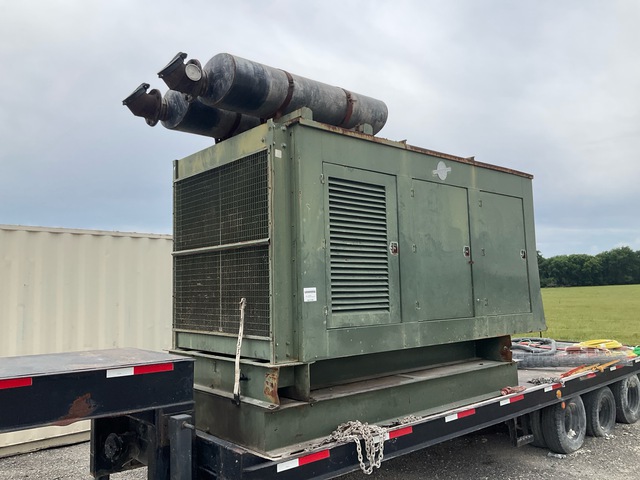 1985 Stewart 16V92TA750-SE 750 kW Skid-Mounted Generator Set 1985 Stewart 16V92TA750-SE 750 kW Skid-Mounted Generator Set