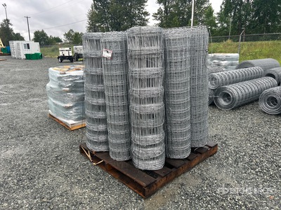 Quantity of (9) Rolls of Horse Staccionata (Unused)