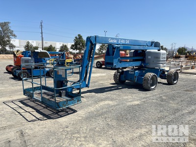 2012 Genie Z-60/34 4WD Dual Fuel Articulating Boom Lift
