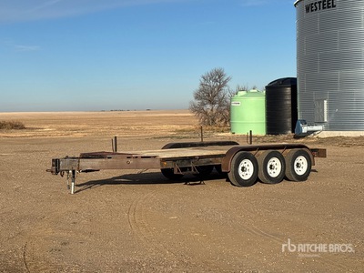 16 ft Tri/A Remolque caja abierta