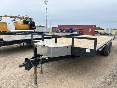 Homebuilt 20 ft T/A Equipment Trailer