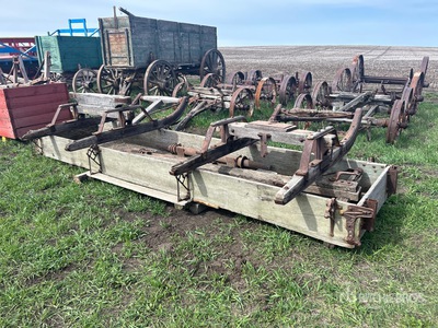 14 ft x 3 ft Stone Boat Sled