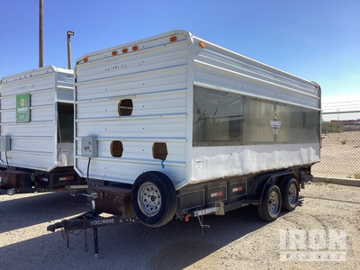 2018 Polly Peak 8'X16' T/A Trailer