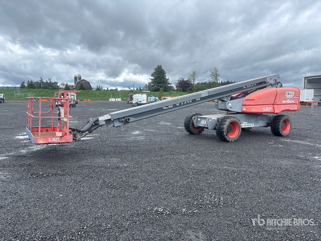 2017 Skyjack SJ82T 4WD Diesel Telescopic Boom Lift