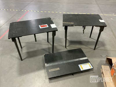 (3) Folding Leg Tables