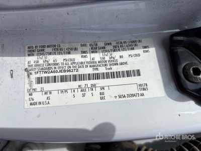 2018 Ford F-250 4x2 Crew Cab Pickup