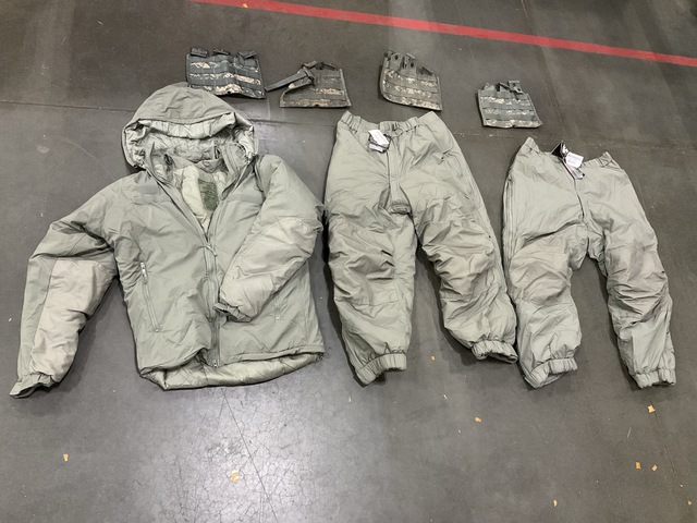 (14) M4 Three Mag Pouches, (5) Pairs of Cold Weather Trousers & Assorted Items