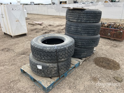 Quantity of (6) Mixed Transportation Tires