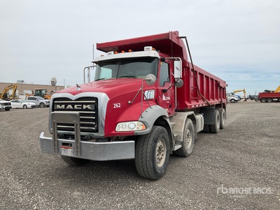 2016 Mack GU813 Granite 8x4 Twin-Steer T/A Dump Truck