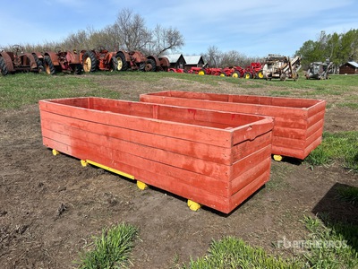 Quantity of (2) Wooden Crate