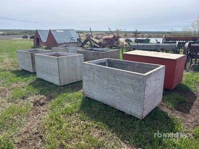 Quantity of (6) Wooden Crate